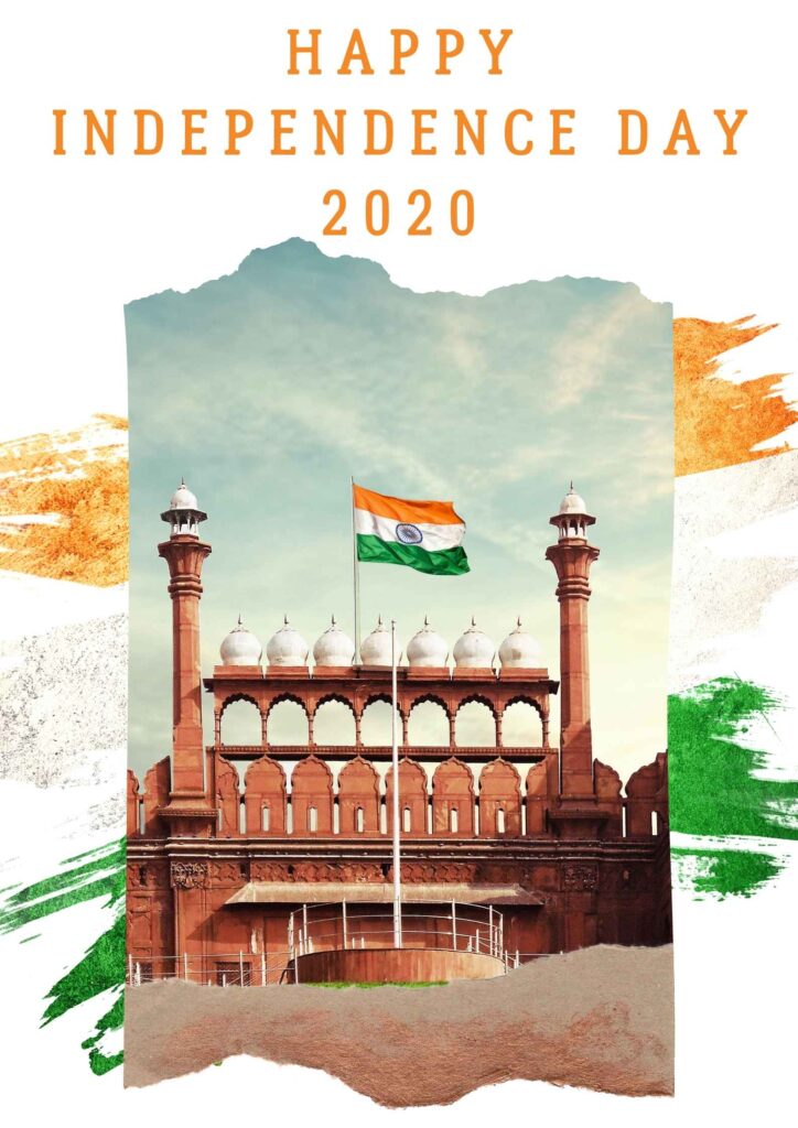 India Red Fort Photo Independence Day Poster