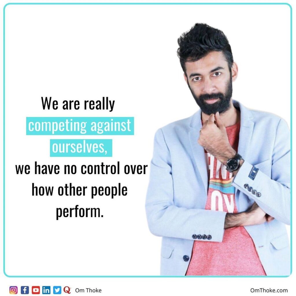 om thoke image with quote